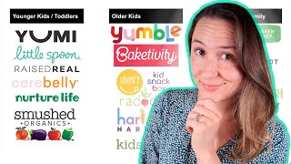 Food Delivery Comparison for Kids and Families | Meal Kits for Kids