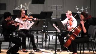 Combined MHS & PMS String Quartet; James Bond Theme