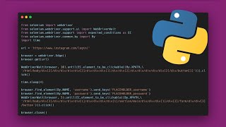 Login To Instagram With Python & Automate the Login Process
