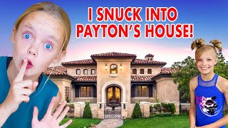 I Sneak into Payton's House for a Birthday Surprise! Jazzy Skye