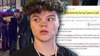 Jack Doherty Is Facing 7 Years In Prison