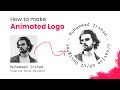 Animated Circle Text Logo Effects using CSS & Javascript