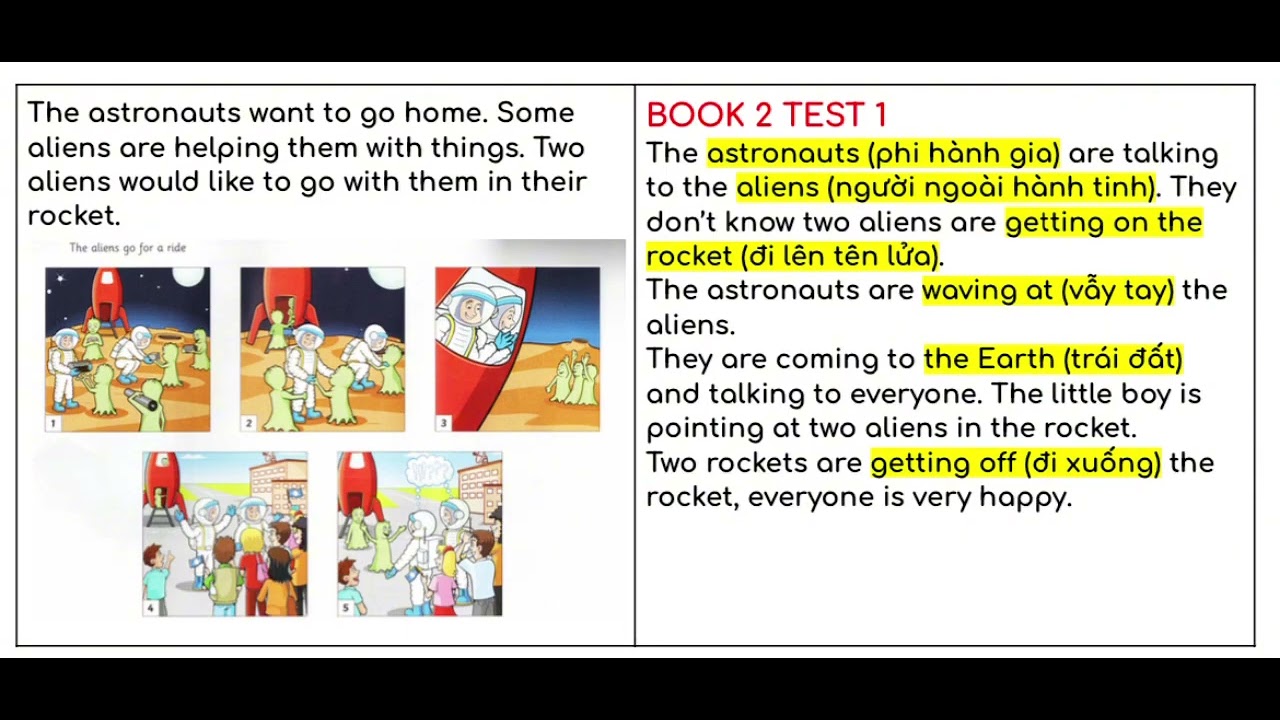 Flyers 2 Test 1 Part 3 B Youtube