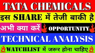 Tata Chemicals Share Analysis | Tata Chemicals Share Latest News | Tata Chemicals Share Price Target