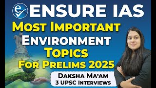 Prelims Environment Last 5 Years Question Areas \u0026 Sources | Most Important Topics \u0026 Sources for UPSC