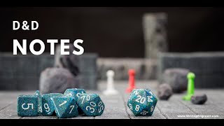 How To Write D&D Notes (D&D Help For Beginners)