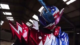 【仮面ライダービルド】ラビットタンクスパークリング　初変身