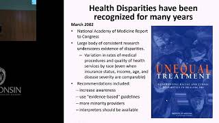 Understanding Health Disparities & Equity Through the Lens of Kidney Disease