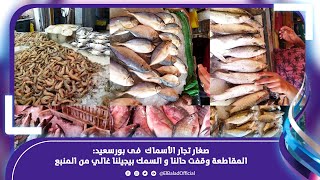 صغار تجار الأسماك فى بورسعيد: المقاطعة وقفت حالنا و السمك بيجيلنا غالي من المنبع