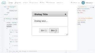 30. Using Icons as Buttons in a jQuery UI Dialog
