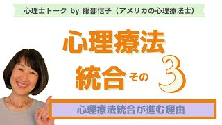 心理療法統合その３：心理療法統合が進む理由