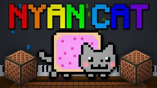 Nyan Cat - Minecraft Note Block Command Block Cover