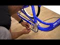 tricycle assembly step 6 chain installation