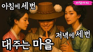 [야담아씨46] 지칠 줄 모르는 보부상이 들른 요상한 마을｜야담 · 야화 · 조선 · 옛날이야기 · 설화 · 민담 · 전설