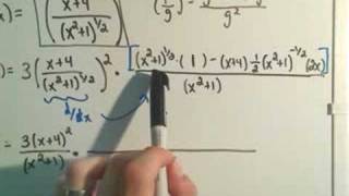 Using the Chain Rule - Harder Example #2