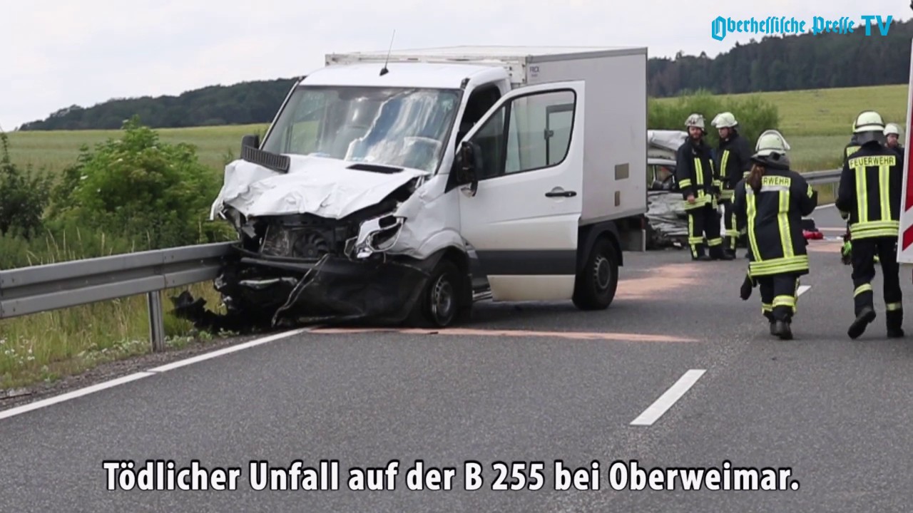 Tödlicher Unfall Auf Der B 255 - YouTube