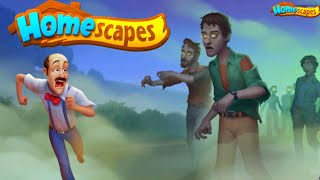 HOMESCAPES - EVENT - EXPEDITION EVENT, REPAIR - ZOMBIES TOWN - Part 1