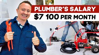 $85 000 PER YEAR Plumber's Salary In My Company In California || Adam FUSE MAN