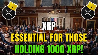 U.S. Congress Drops Shocking XRP News! Is $10,000 Per XRP Coming Soon?