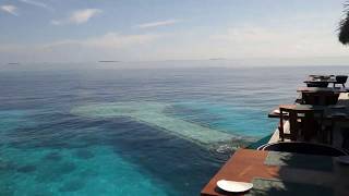 Tour of the Underwater Restaurant at the Anantara Kihavah Resort in the Maldives