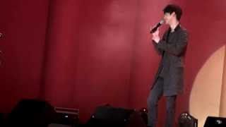 2013.11.21 서인국 - 부른다 + 멘트 (동덕여대) Seo in guk