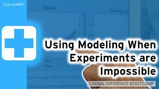 Using Modeling When Experiments Are Impossible: Causal Inference Bootcamp