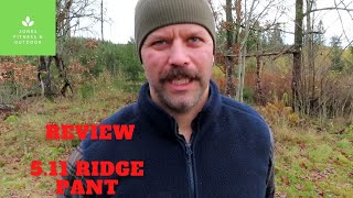 Review 5.11 tactical ridge pant