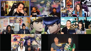 JOTARO VS JOSUKE  Reaction Mashup | Jojo's Bizarre Adventure