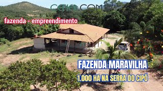 Cener Imóveis 2777 Fazenda Maravilha com 1 000 ha na Serra do Cipó por 20 milhões