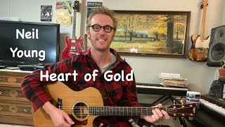 Neil Young - Heart of Gold Acoustic Guitar Lesson