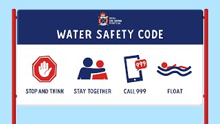 Water Safety Code Cartoon