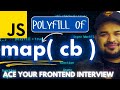 Map Polyfill : Ace Your Javascript Interview Series by Frontend Master #frontend