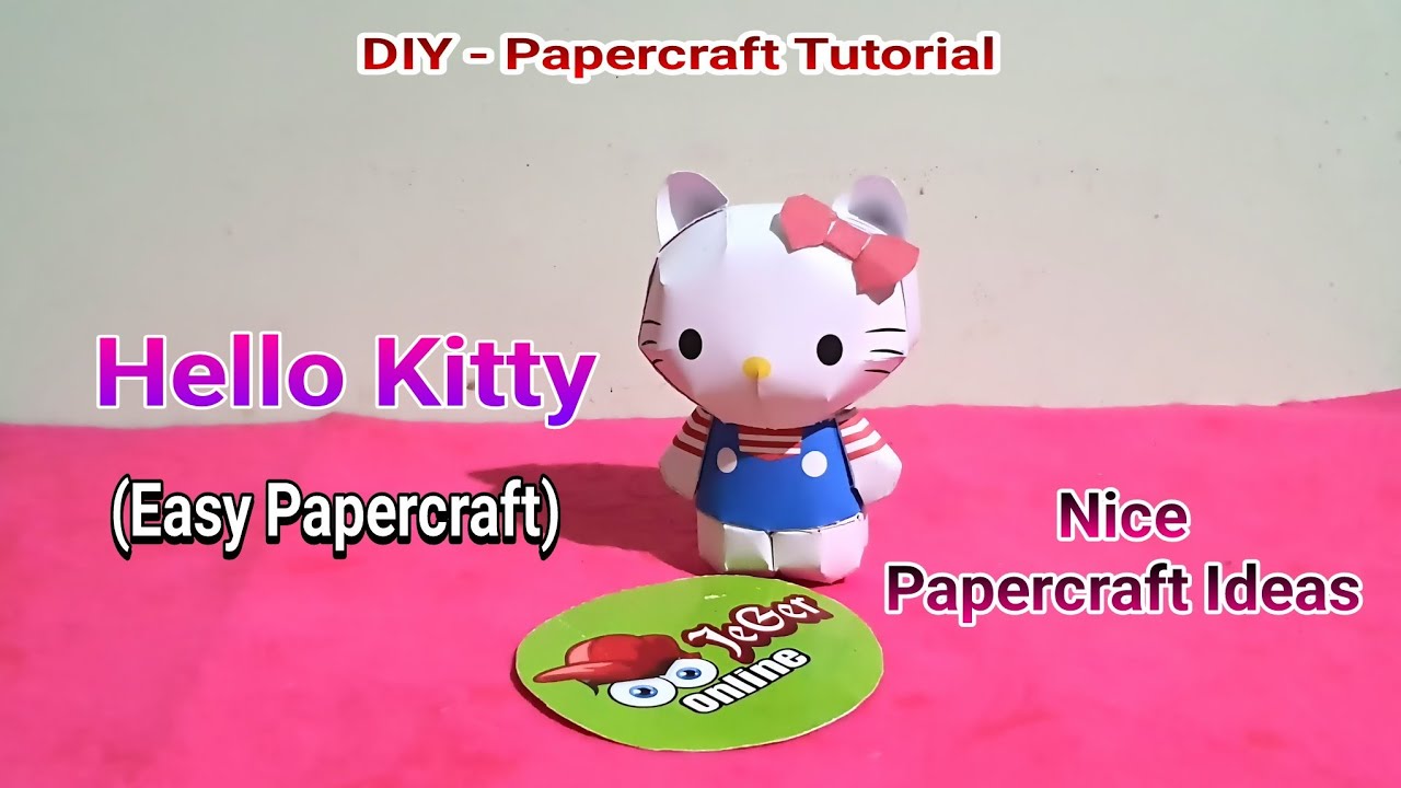 Hello Kitty Papercraft Template Prntbl Concejomunicipaldechinu Gov Co