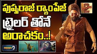 పుష్పరాజ్ ట్రైలర్ తోనే అరాచకం | Pushpa 2 The Rule Trailer (Telugu) | Allu Arjun || Rashmika Mandanna