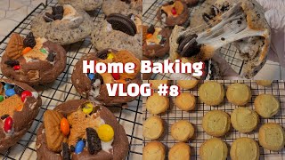 Making cookie with Mini-Oven / home baking vlog