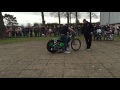 Speedway bike running