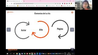 ULIMA - Webinar: Elaboración de citas y referencias aplicando el estilo APA (séptima edición)