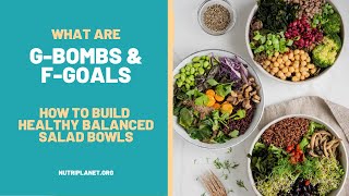 How to Make Healthy Balanced Salad Recipes with GBOMBS and FGOALS