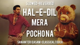 Haal E Dil Song | Haal e Dil Mera | Sanam Teri Kasam | Slow and Reverb | Harshvardhan, Mawra