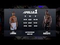 FULL FIGHT: Cedric Lushima vs. Jason Radcliffe | Apollo 1