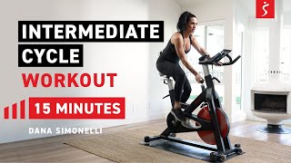 Intermediate Cycle Workout - Speed Focused | 15 Minutes