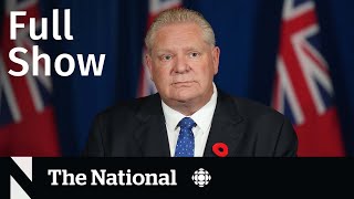 CBC News: The National | Ontario education workers, Amoxycillin shortage, U.S. midterms