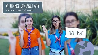 Learning Maltese - Girl Guiding Vocabulary from all around the world