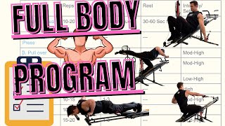 FULL BODY TOTAL GYM WORKOUT PLAN | Muscle Building | Beginner to Advance