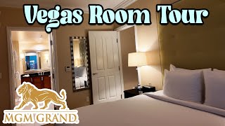 MGM Signature Deluxe Balcony Suite FULL Room Tour 2023 (This Vegas Room is LIT🔥)