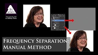 Frequency Separation: Manual Method (using Affinity Photo)