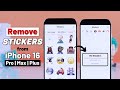 How to Delete / Remove Stickers on iOS 18! [iPhone]