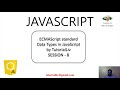Lecture 6.8: Primitive Datatypes in JavaScript | Learn JavaScript Programming | ECMAScript 2015 |ES6