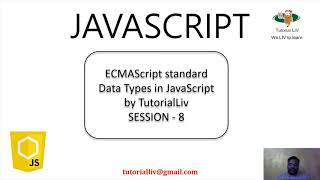 Lecture 6.8: Primitive Datatypes in JavaScript | Learn JavaScript Programming | ECMAScript 2015 |ES6