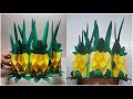 DIY PINEAPPLE CROWN FOR NUTRITION MONTH